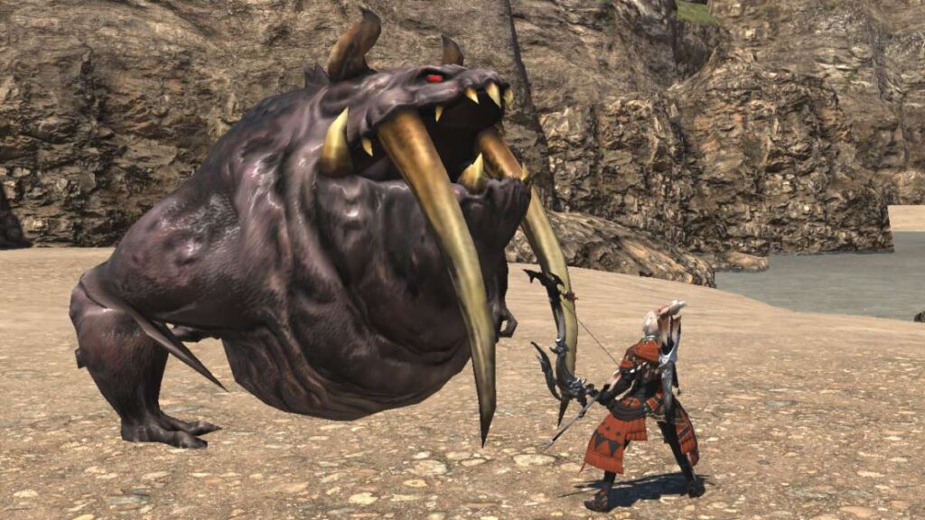 ギュウキ狩りの様子