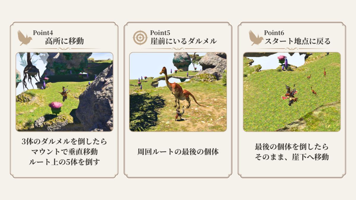 ダルメル狩りルート後半