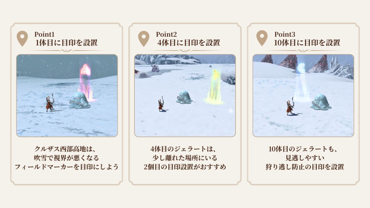 ソルベ狩りルート