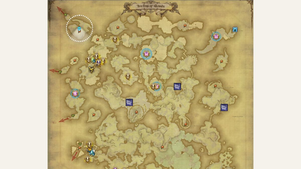 グリフィン出現場所マップ